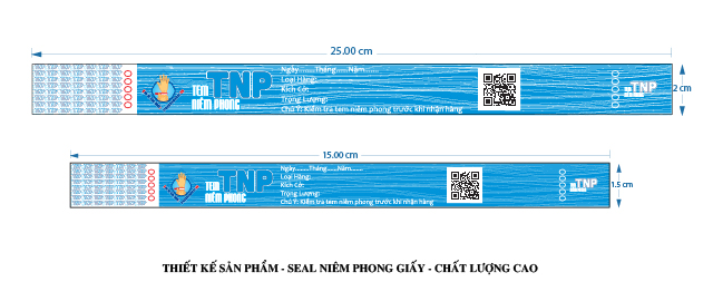 Đặc điểm của Seal niêm phong giấy TNP